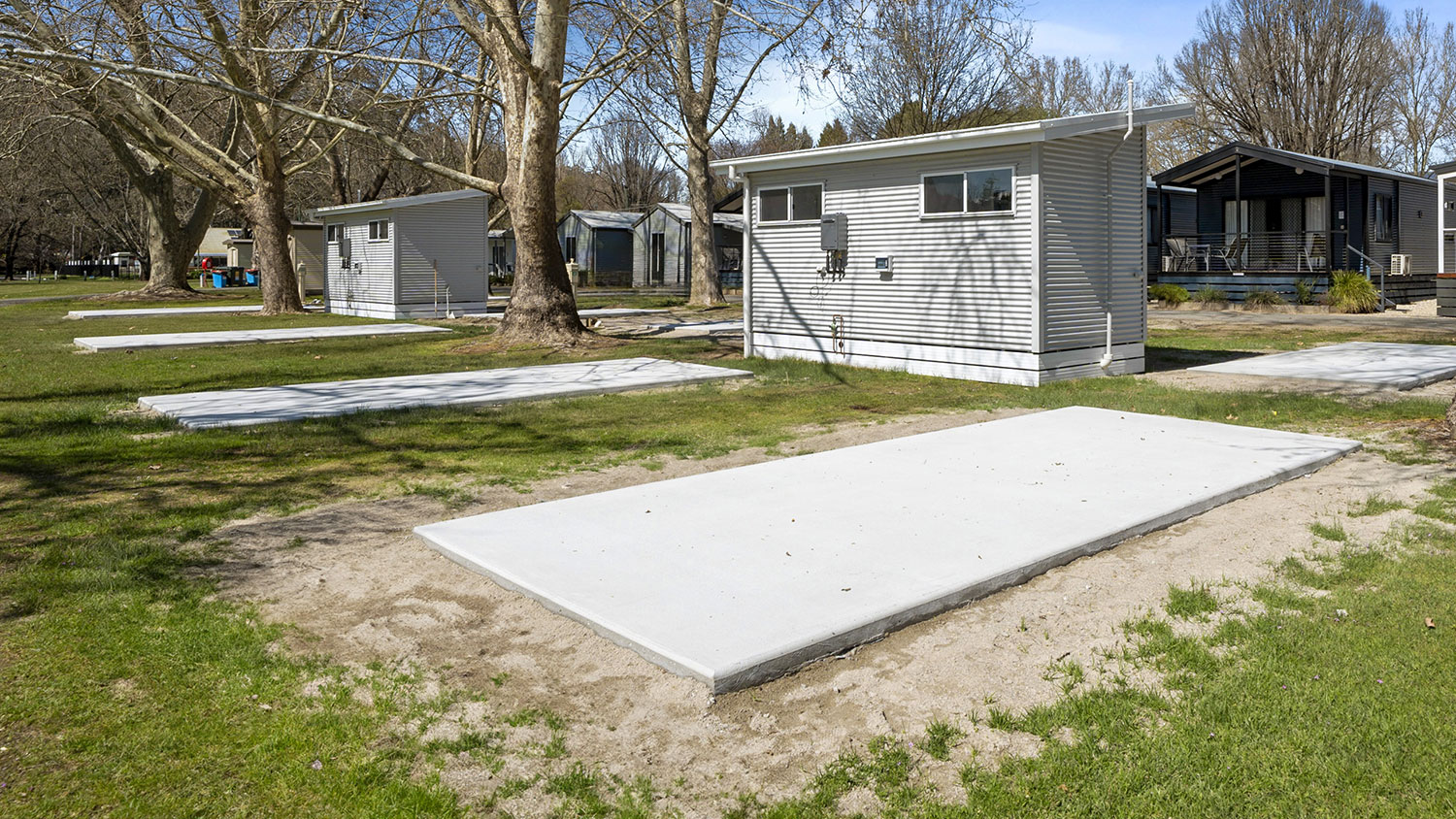 Myrtleford Holiday Park Powered Site with Concrete Pad