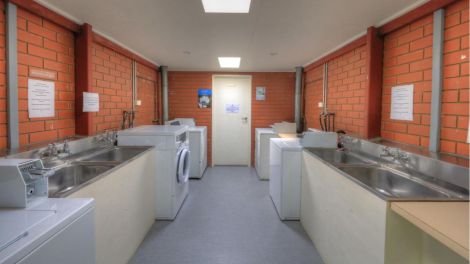 Myrtleford Holiday Park guest laundry